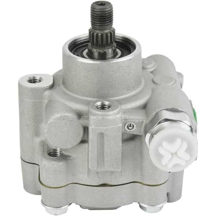 Suncent Power Steering Pump, Power Steering Pump Compatible with 2001-2004 Escape 2002 2003 Tribute 21-5271 0