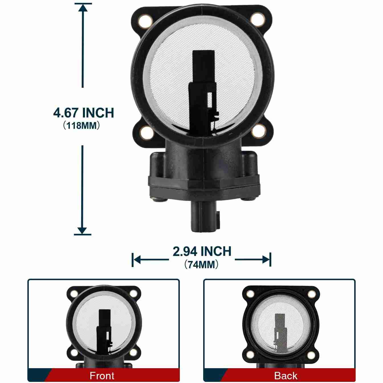 KAX® 245-1118 Mass Air Flow Sensor 2