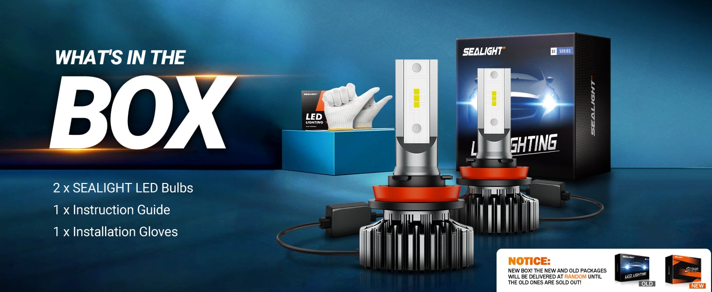 H11 H9 led headlight bulb