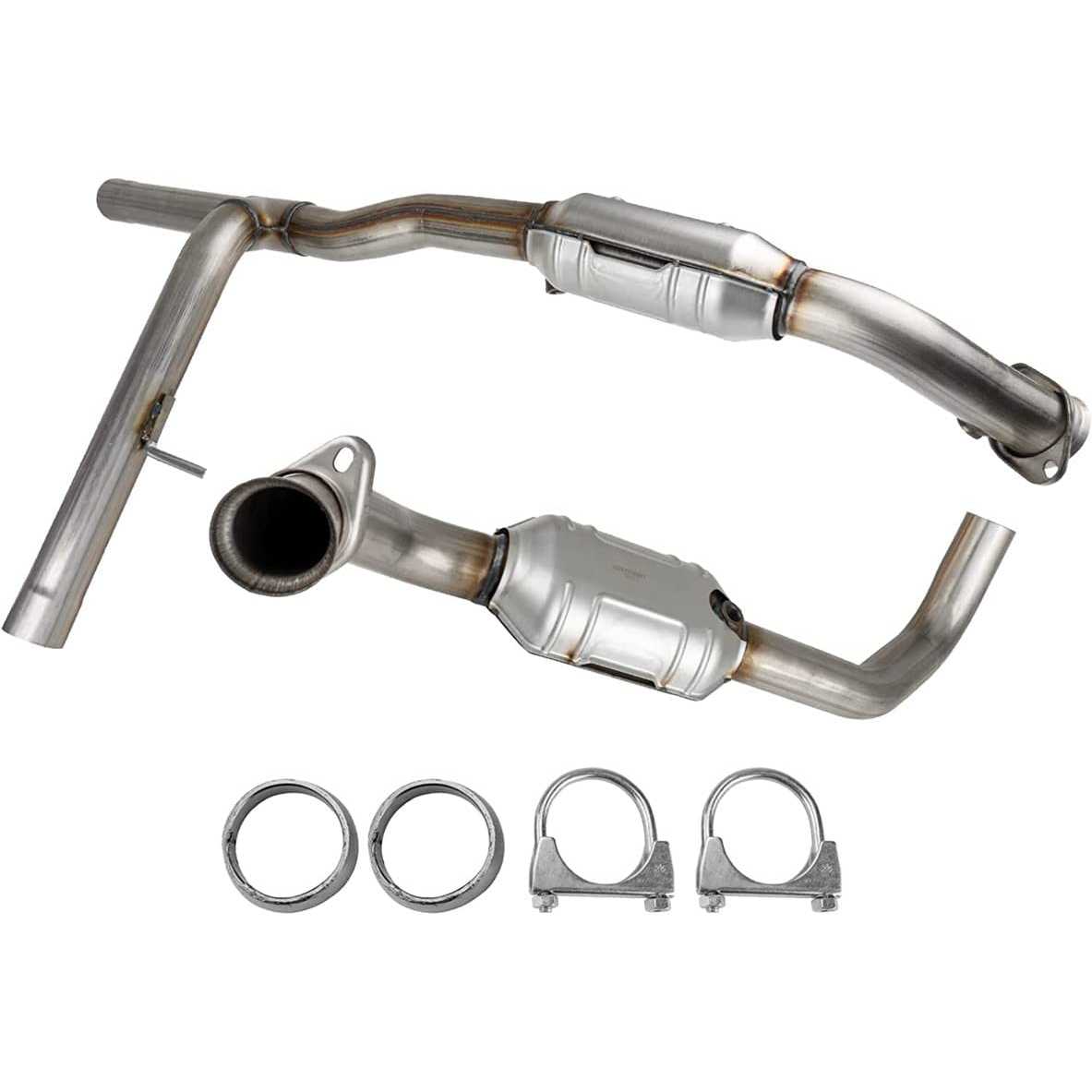 KAX® 2004-2008 Ford F-150 RWD Rear Left & Right Catalytic Converter 2Pcs (EPA Compliant) 0