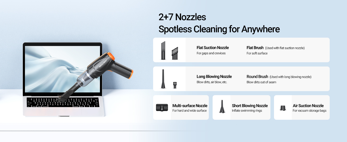 car vacuum sealight handheld car vacuum cordless car vacuum