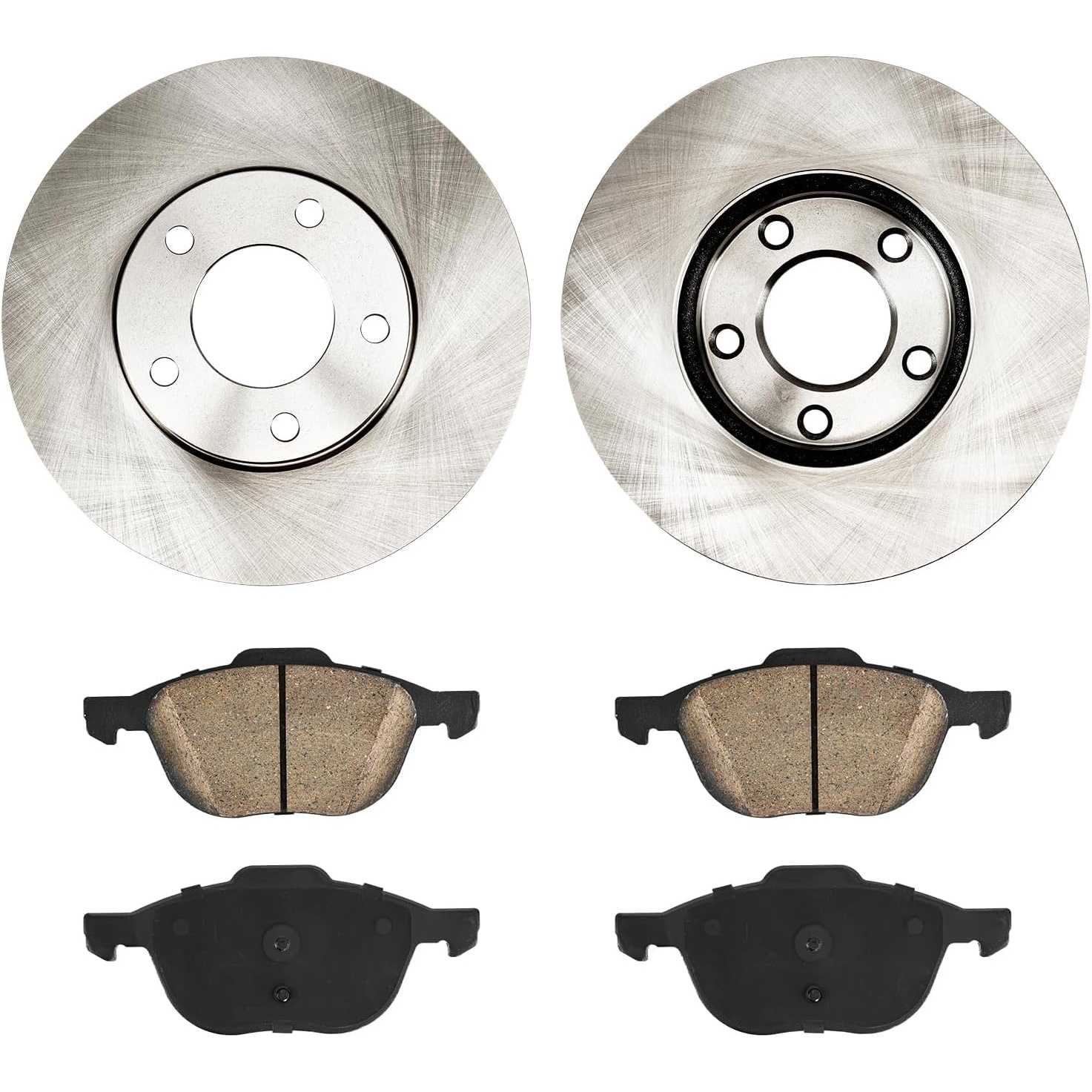 2008 Mazda 3 Front  Ceramic Brake Pad & Rotor Kit 8
