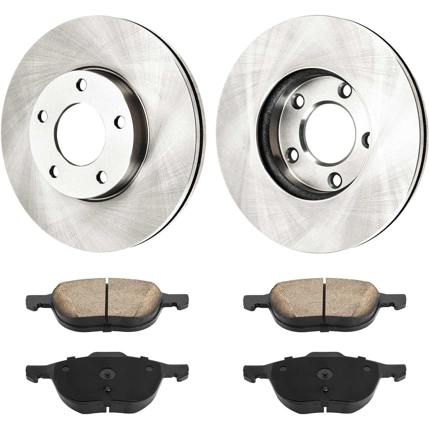 2008 Mazda 3 Front  Ceramic Brake Pad & Rotor Kit 7