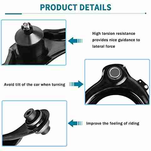 2004-2008 Acura TSX/2003-2007 Accord Front Lower&Upper Control Arm Kit 12pcs | Torchbeam® 6