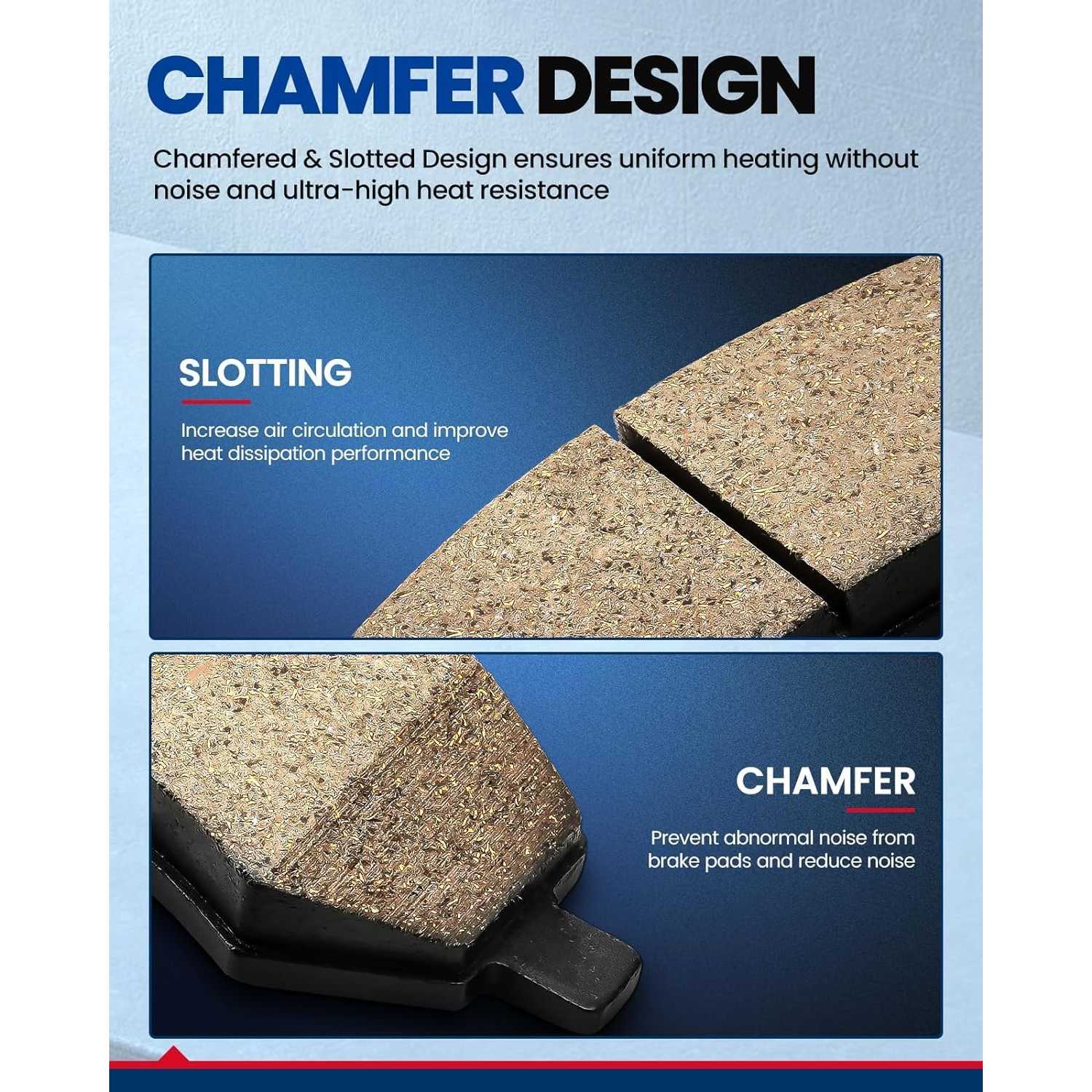 2010 Honda Accord Front  Ceramic Brake Pad & Rotor Kit 8