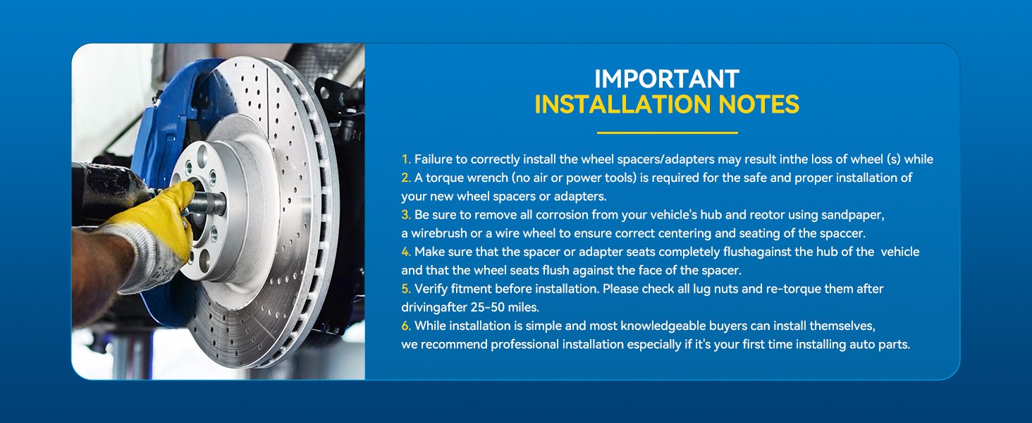 Wheel Adapters &amp; Spacers