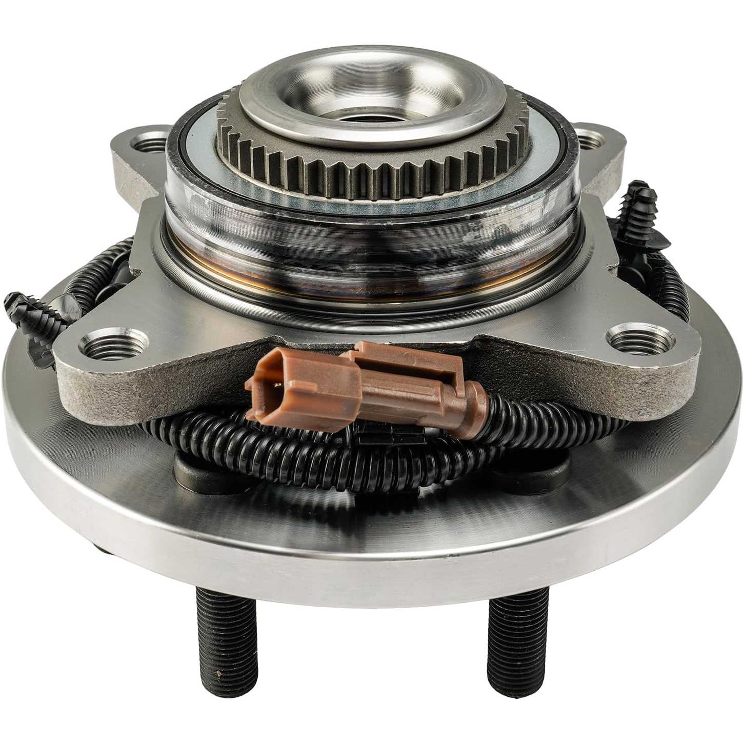 PHILTOP 515195 x1 4WD Front Wheel Bearing Hub Assembly Compatible with 2015-2017 F-150