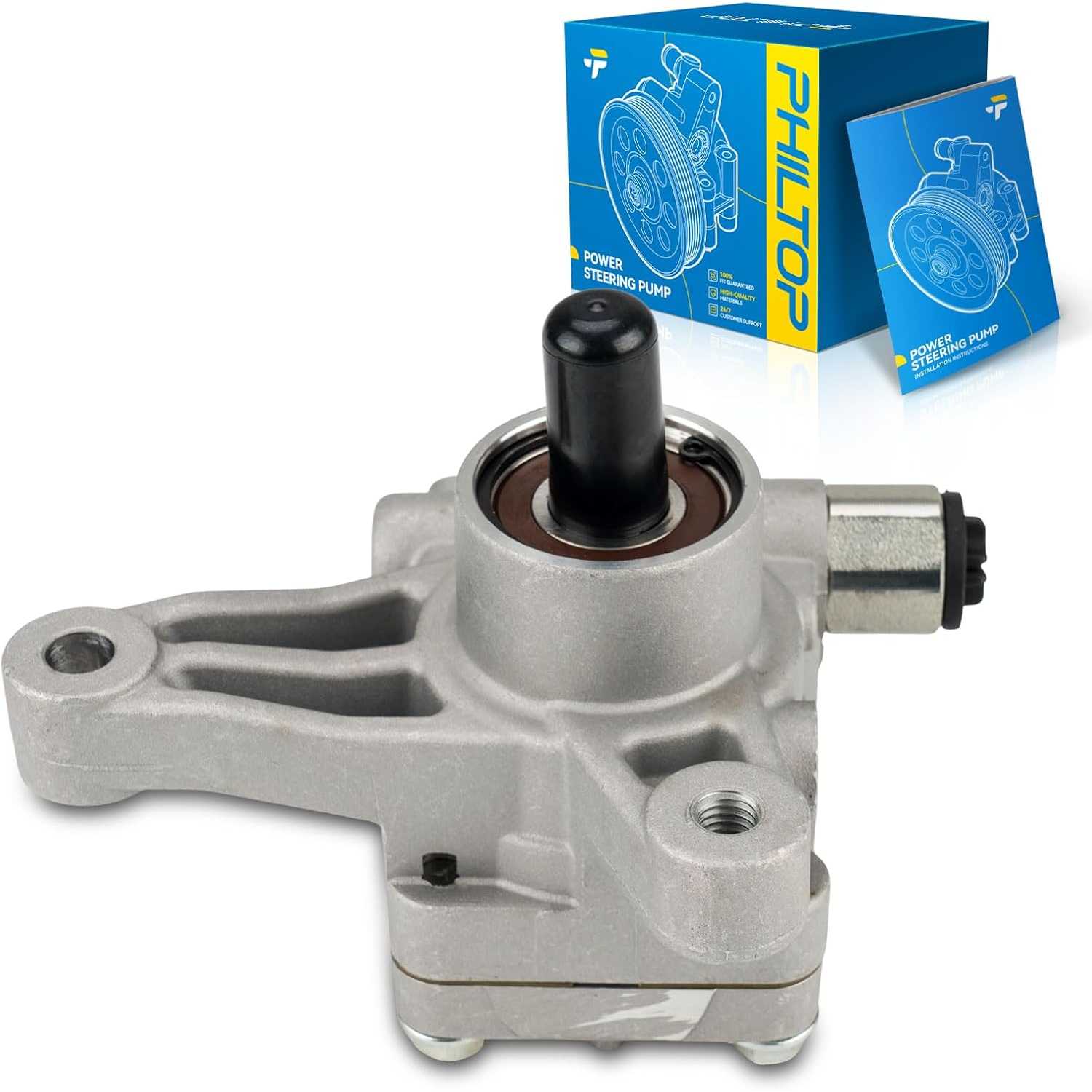 PHILTOP Power Steering Pump 215471, Fit for 2007-2010 Sonata 3.3L, 2007 Veracruz, Power Assist Pump