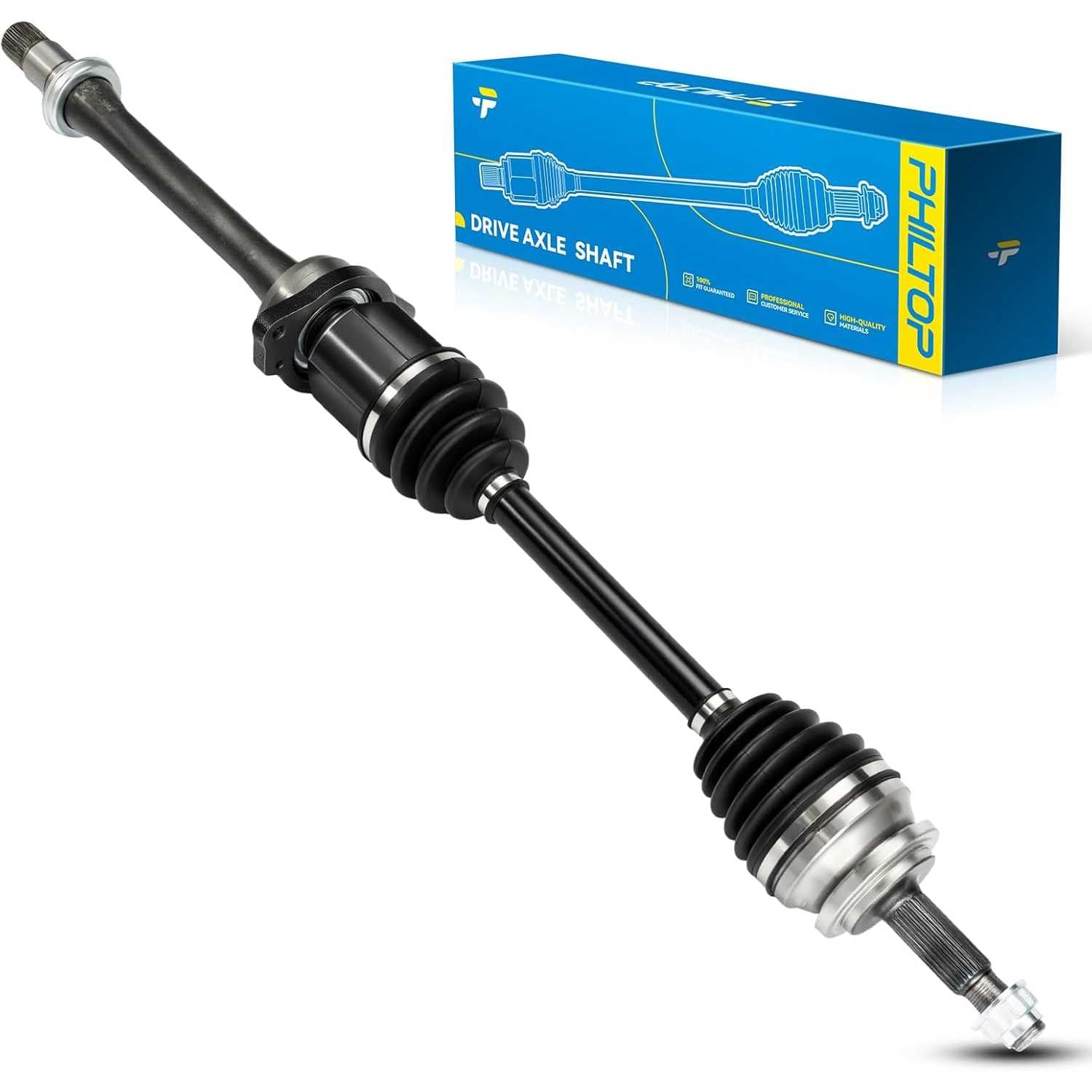 PHILTOP 665282 Front Right CV Axle Shaft Assembly Compatible with