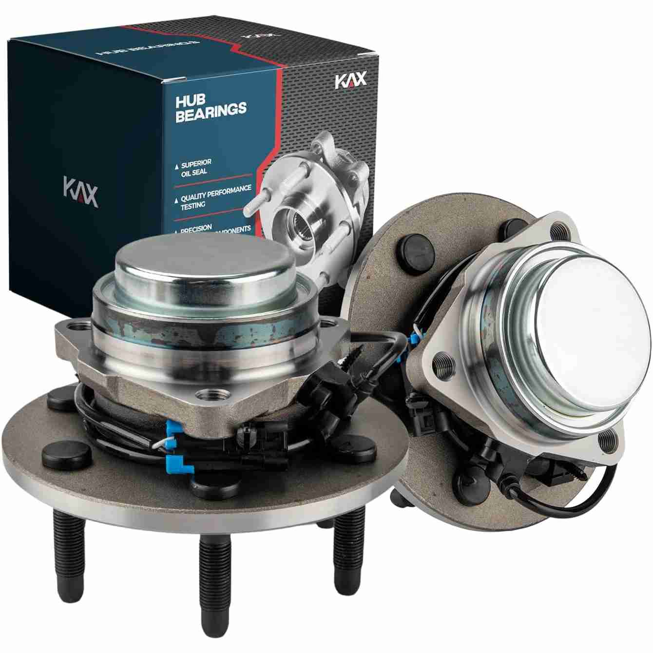 KAX® 515054 Front Wheel Bearing & Hub Assembly for 1999-2004 Chevy Silverado 1500 0