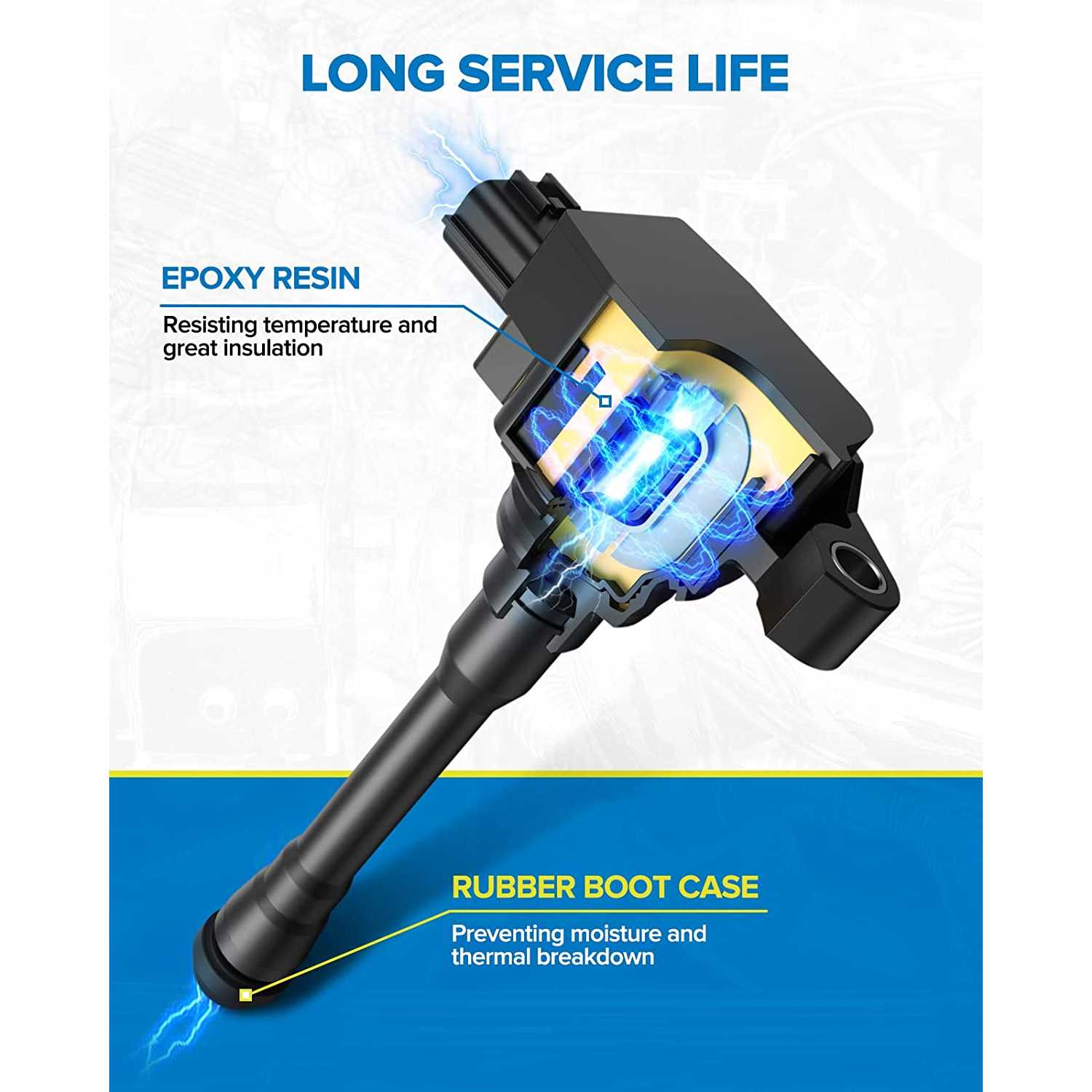 PHILTOP® Ignition Coils for 2012 Ford Transit Connect 2