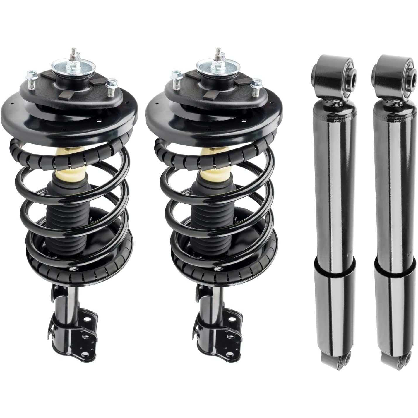 Suncent Front and Rear Struts Shock Absorber Assembly Fits Pilot 2006 2007 2008, Complete Suspension 172975 172974 37246 * 2, St 0
