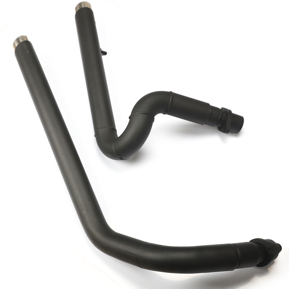 For Honda Steed Shadow VT600 VLX 600 Staggered Exhaust Pipe Silencer 5