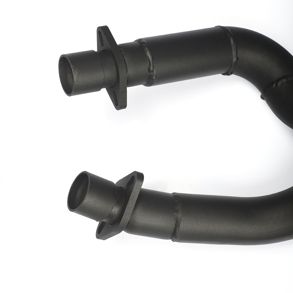 For Honda Steed Shadow VT600 VLX 600 Staggered Exhaust Pipe Silencer 7