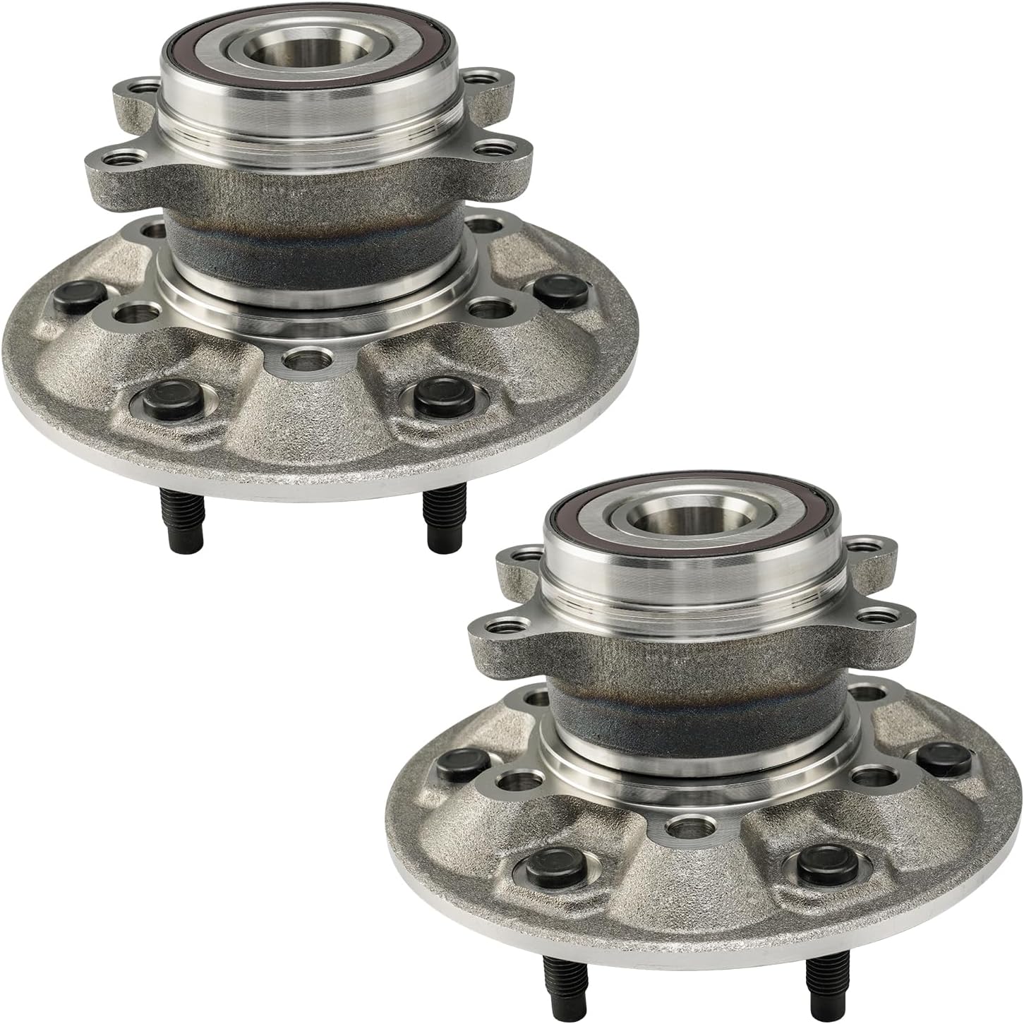 PHILTOP 515121 x2 Front Wheel Bearing Hub Assembly Compatible with 2009-2012 Colorado, 2009-2012 Canyon 6 Lugs