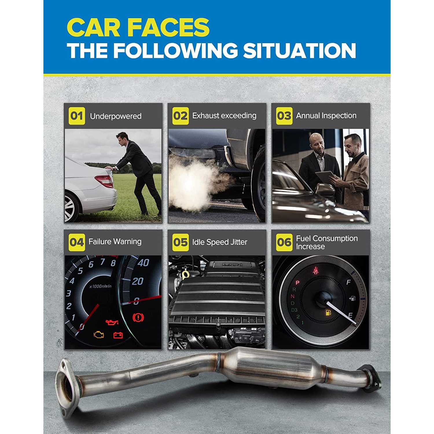 3.5L Catalytic Converter for 2006 Nissan Murano EPA Compliant 4