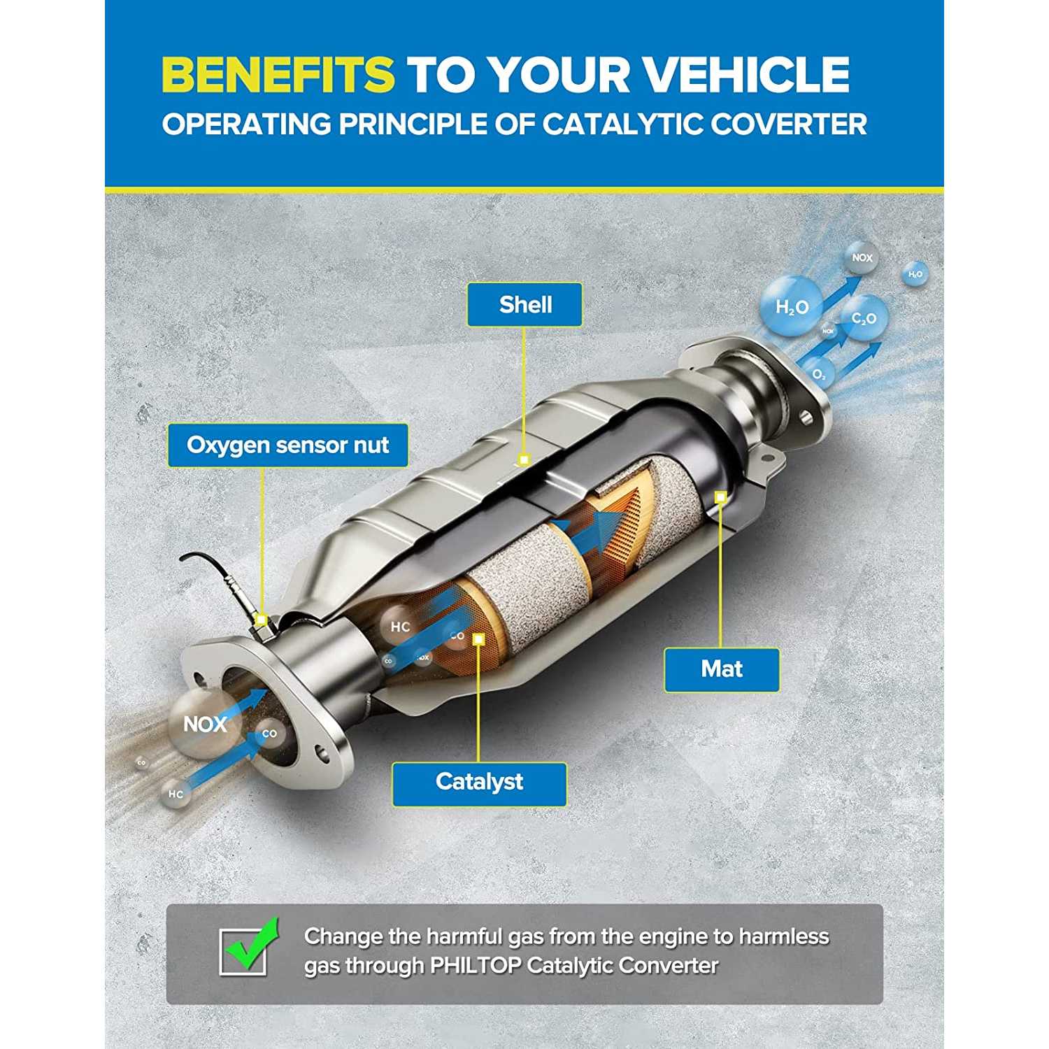 3.5L Catalytic Converter for 2006 Nissan Murano EPA Compliant 8