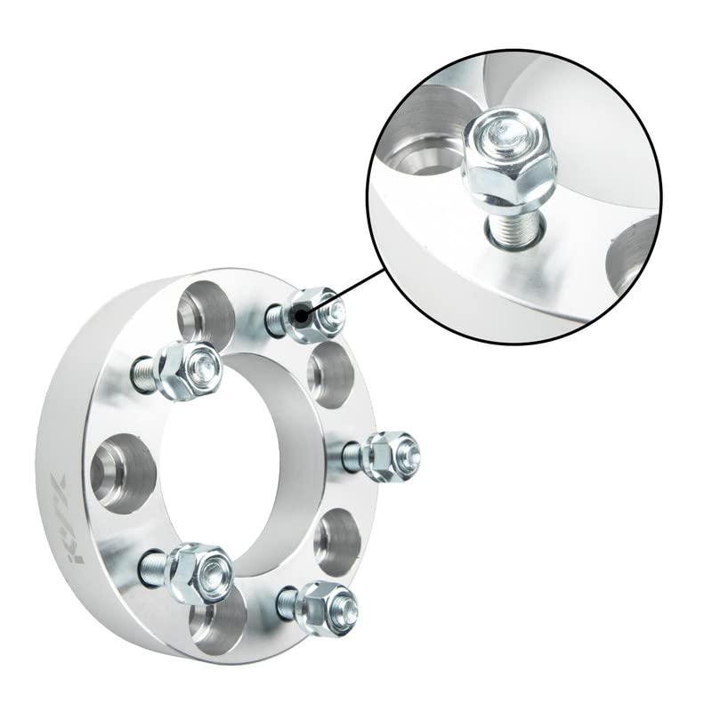 KAX® 5x4.75" Wheel Spacers 1.25 Inch 87.1mm M12x1.5 2Pcs 5
