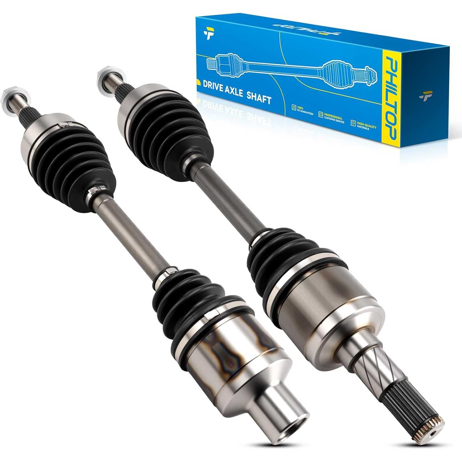 PHILTOP Axle Shaft Front 66-3417 66-3418 CV Axle Fits Jeep Grand