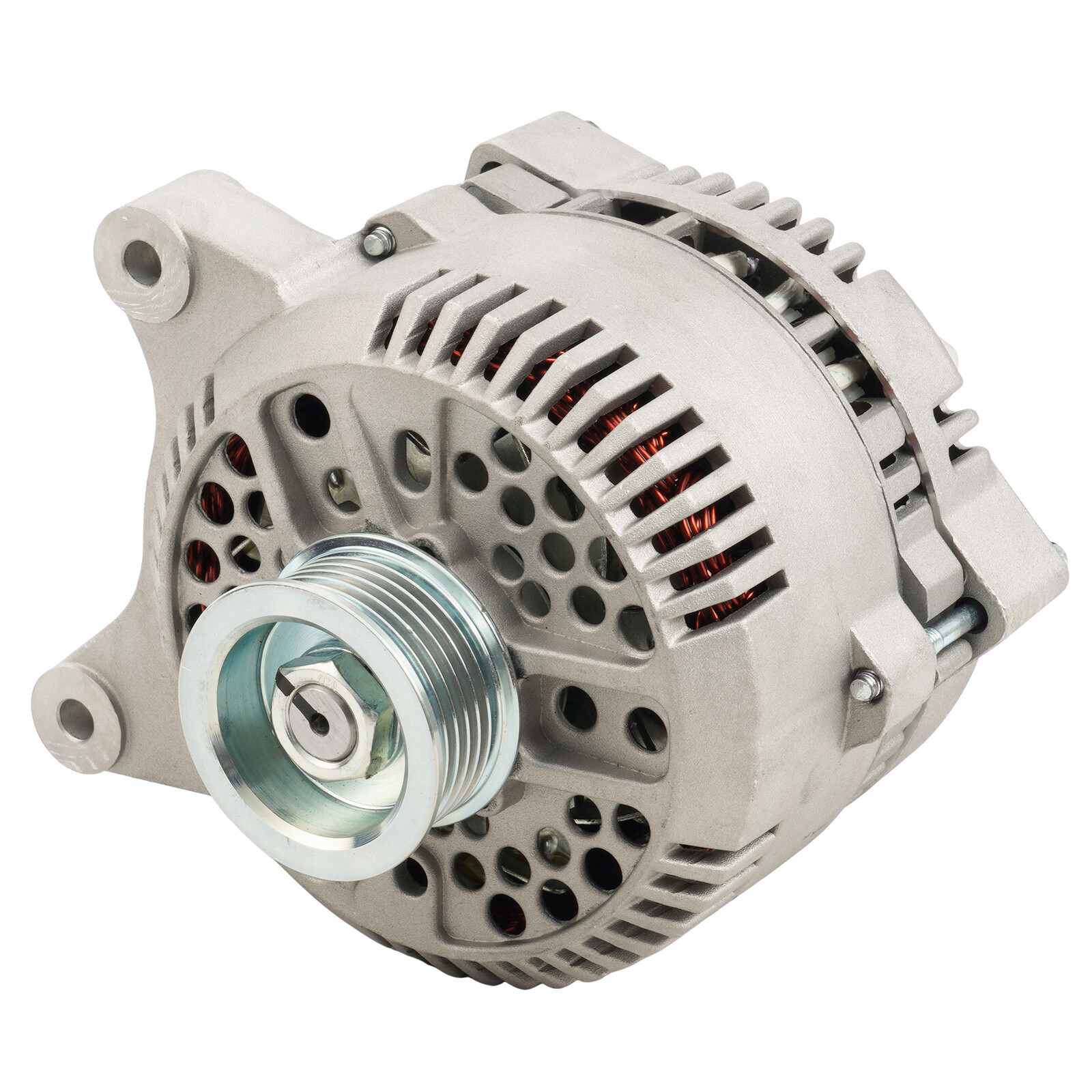 7764N-6G New Alternator 130A High-Output For 2004-2008 Ford E-350 Super Duty 6.8L V10, 5.4L V8 Suncent® 1