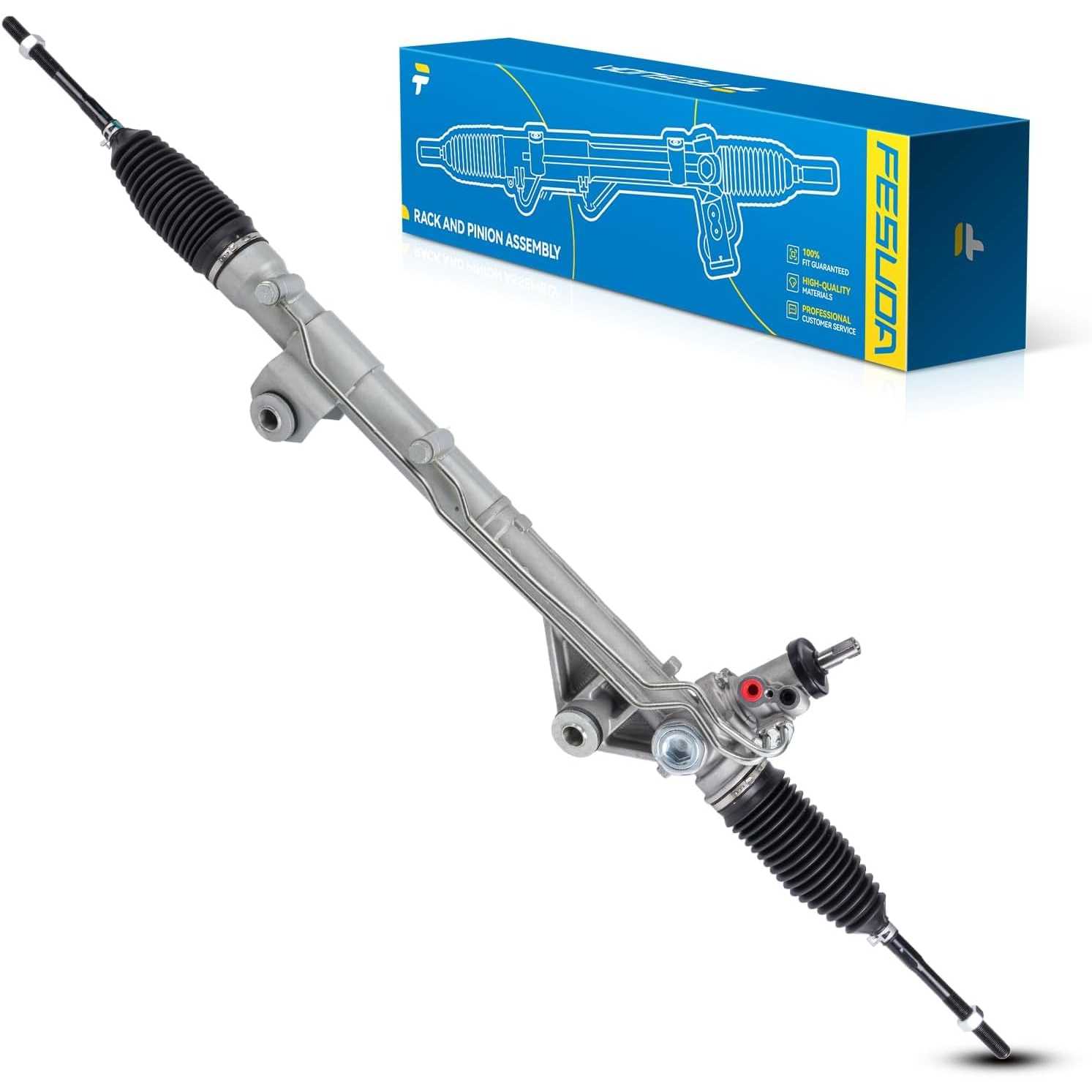 PHILTOP Power Steering Rack and Pinion Assembly Compatible with 2009-2010 F-150(WheelBase:145.0/157.0/163.0), Lobo 2009-2010 (Wh