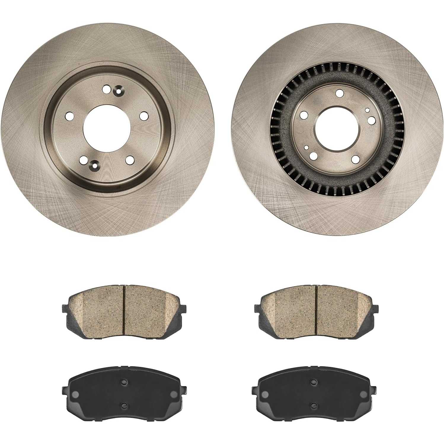 2015-2017 Hyundai Tucson(More Available) Front Ceramic Brake Pad & Rotor Kit 1