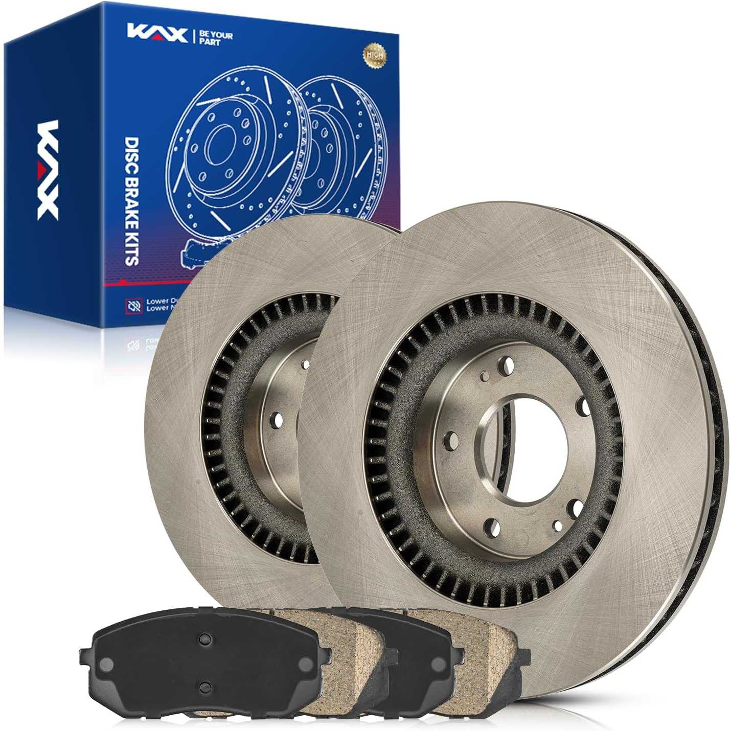 2015-2017 Hyundai Tucson(More Available) Front Ceramic Brake Pad & Rotor Kit 0