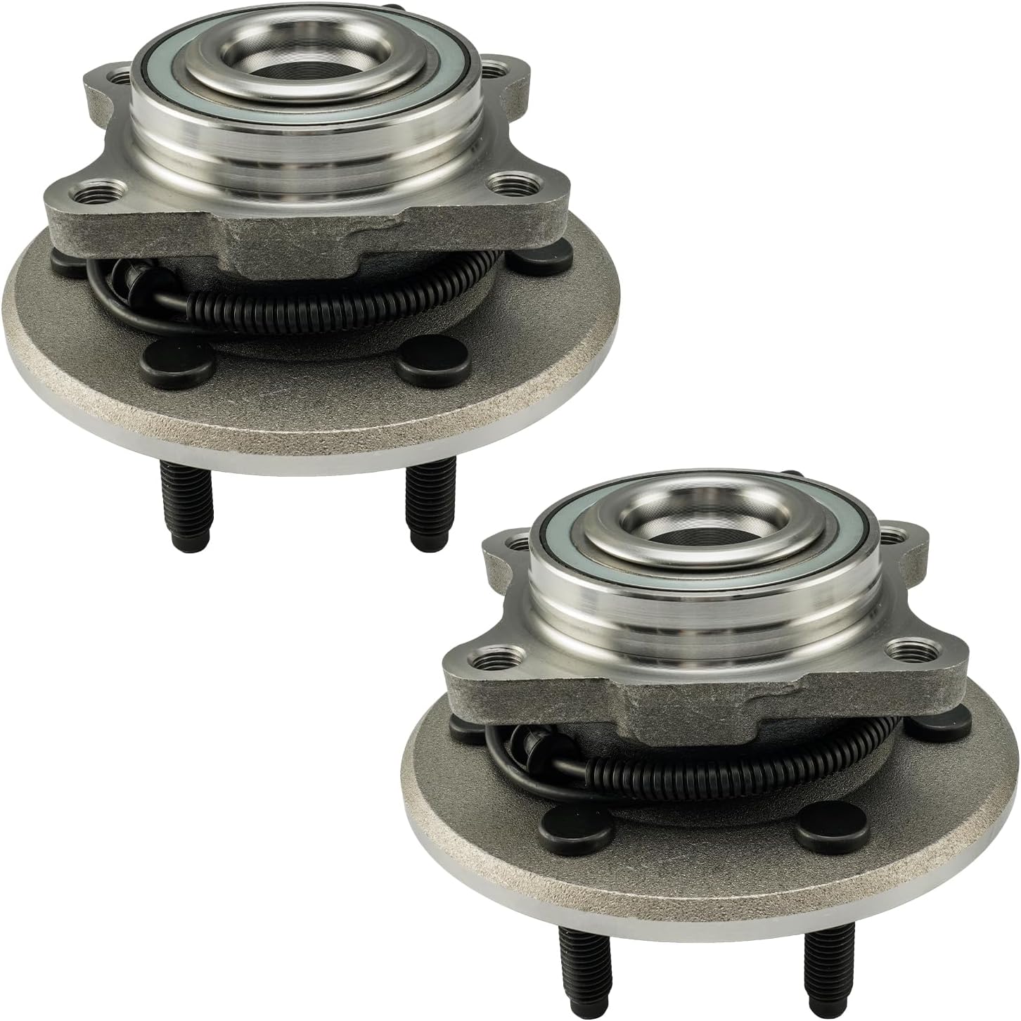 PHILTOP 541008 x2 Rear Wheel Bearing Assembly Compatible with 2007-2010 Expedition, 2007-2010 Navigator with ABS 6 Lugs