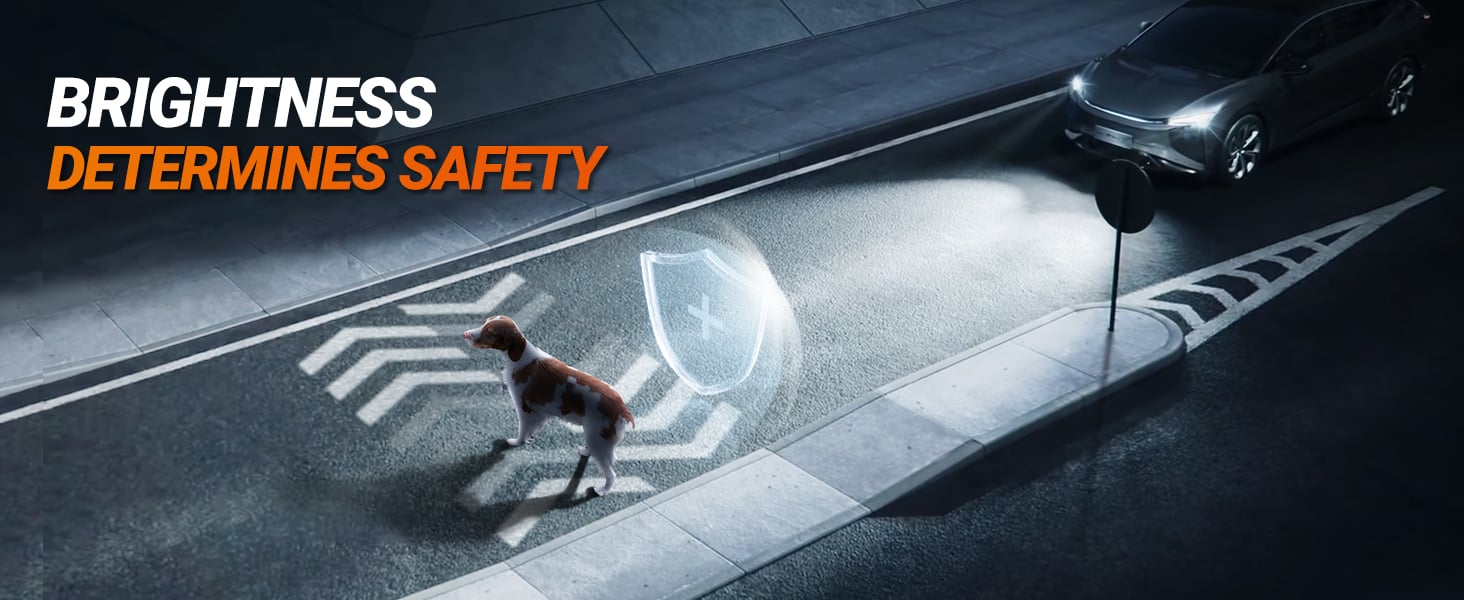 Brightness determines safety