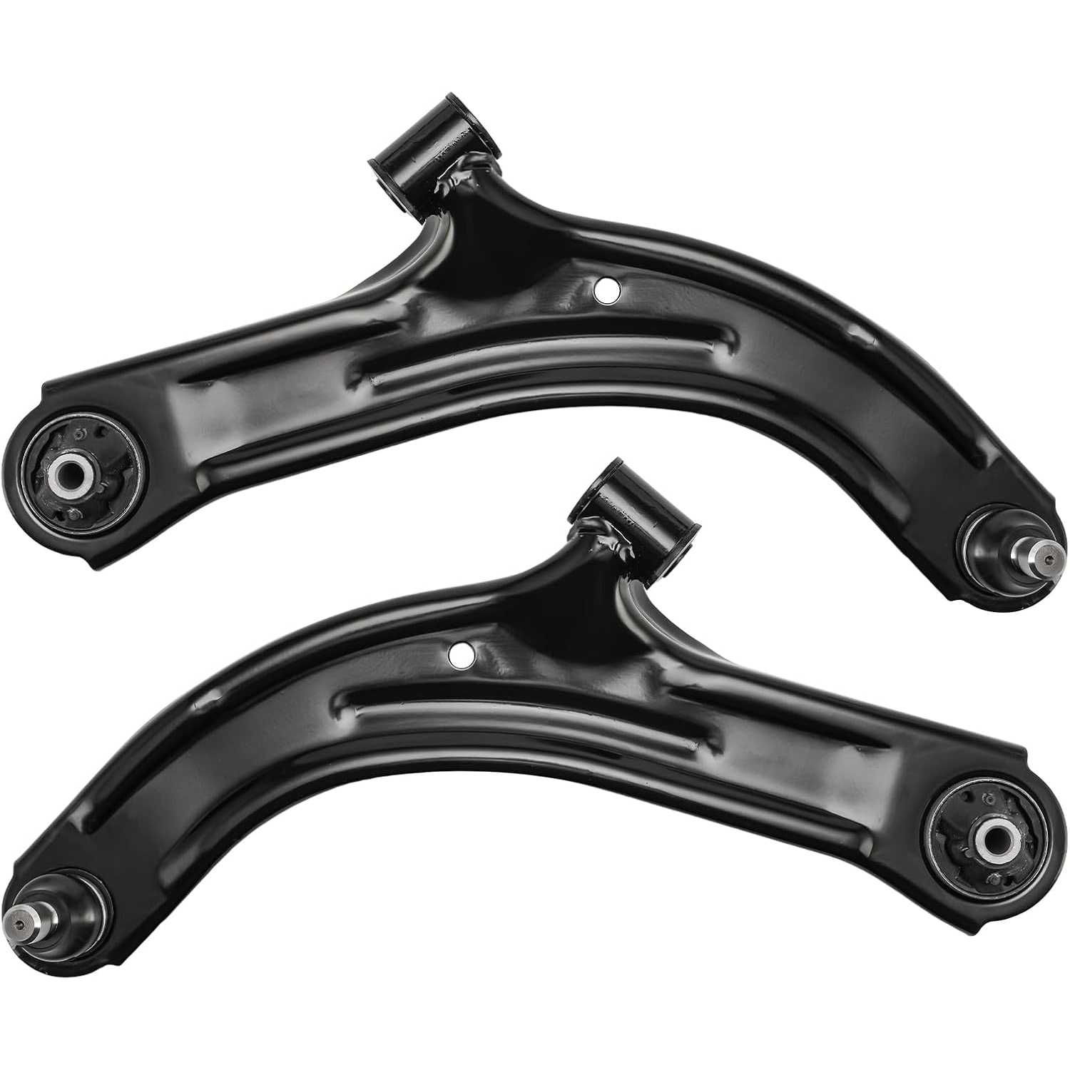 PHILTOP 2Pcs Suspension Kit Front Lower Left & Right Control Arm w/Ball Joint Fit for 2007-2012 Versa 2009-2014 Cube