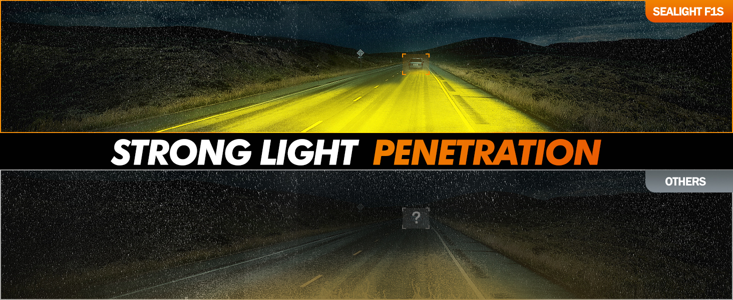 fog lights yellow