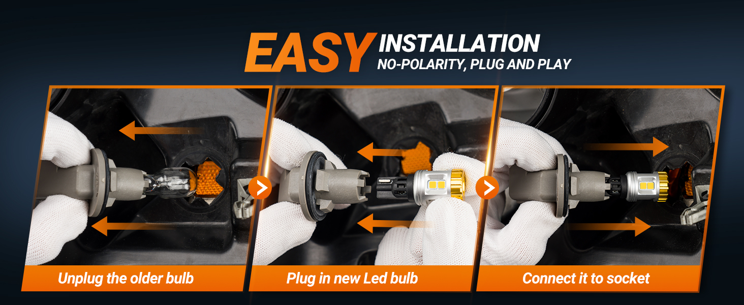 Sealight 921 912 W16W 906 904 902 922 LED Light Bulb White Reverse Backup Tail Blinker Light