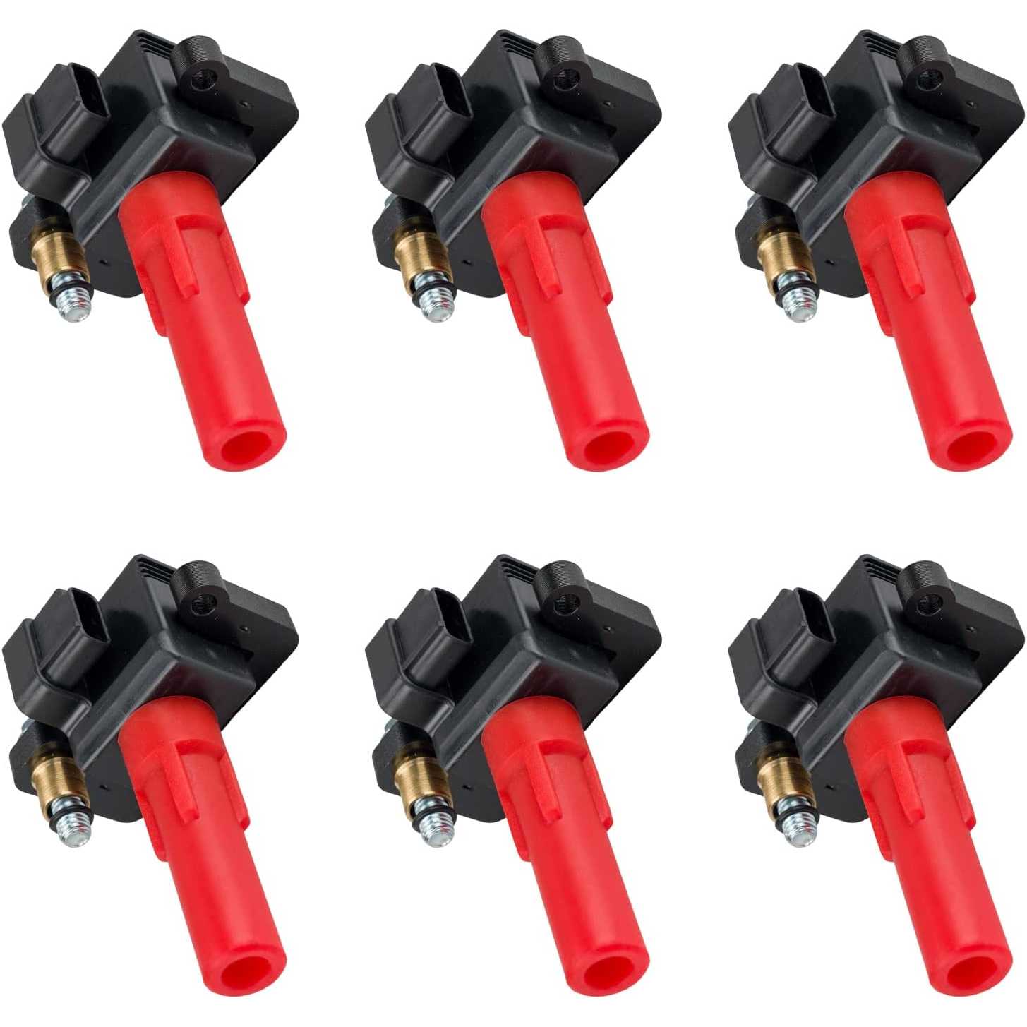 Suncent® Ignition Coil Pack, Replacement for Outback, B9 Tribeca, Tribeca, Legacy, UF287 Ignition Coil Set of 6, OE Coils with F 0
