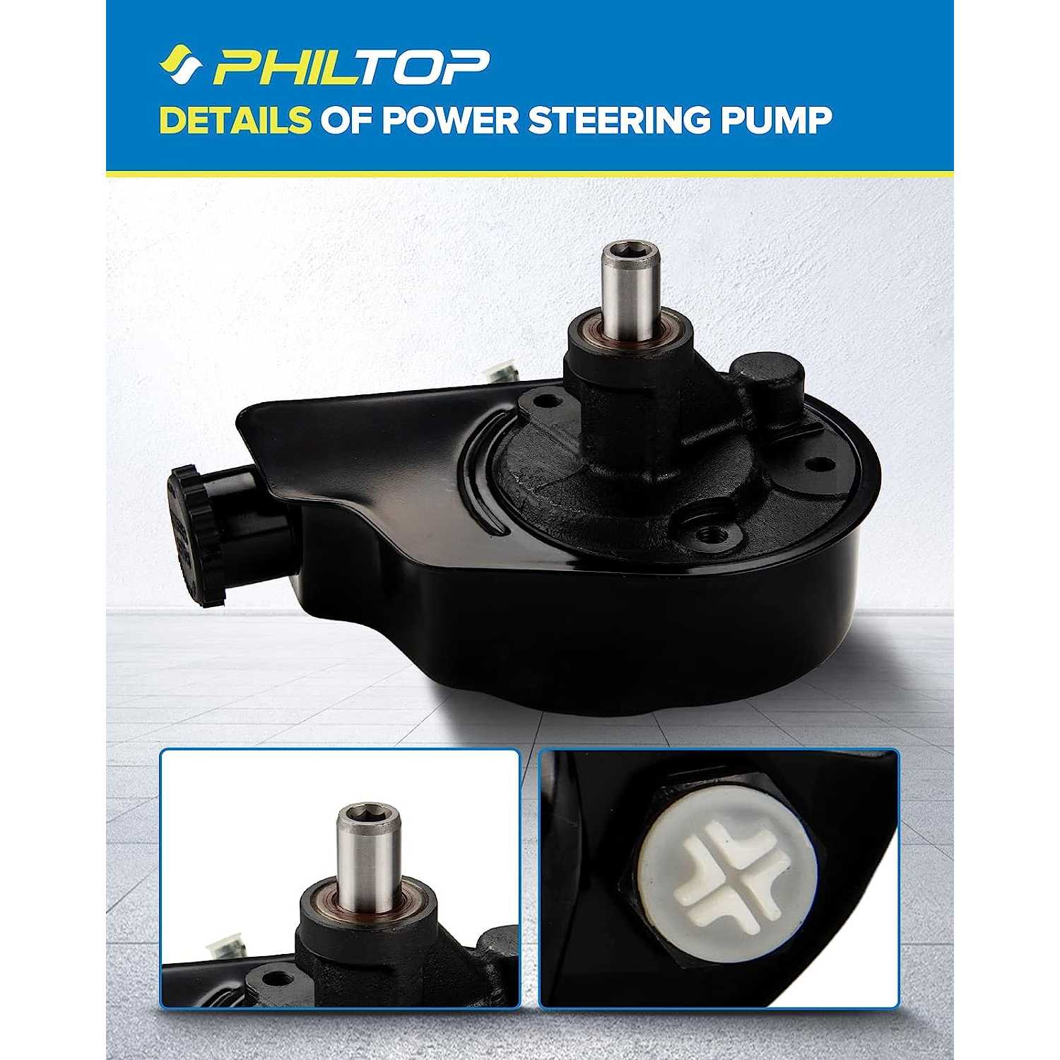 Power Steering Pump for 2011 Chevrolet Tahoe 8