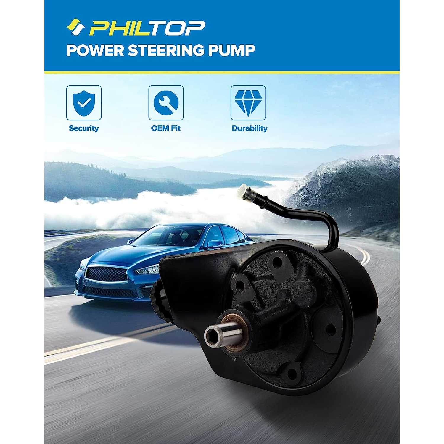 Power Steering Pump for 2011 Chevrolet Tahoe 2