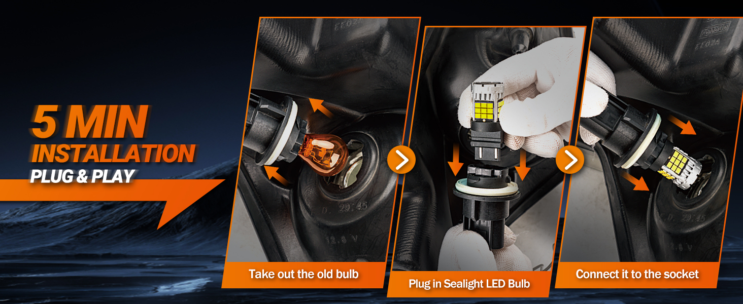 automotive back up light bulbs
