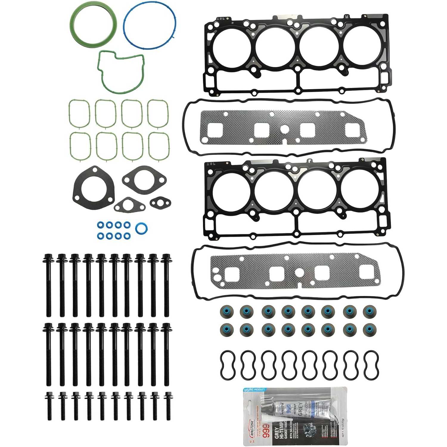 PHILTOP HS26284PT Head Gasket Set, Compatible with 2003-2006 Ram 1500, 2003-2006 Ram 2500, 2005-2006 300, 2004-2006 Durango 5.7L