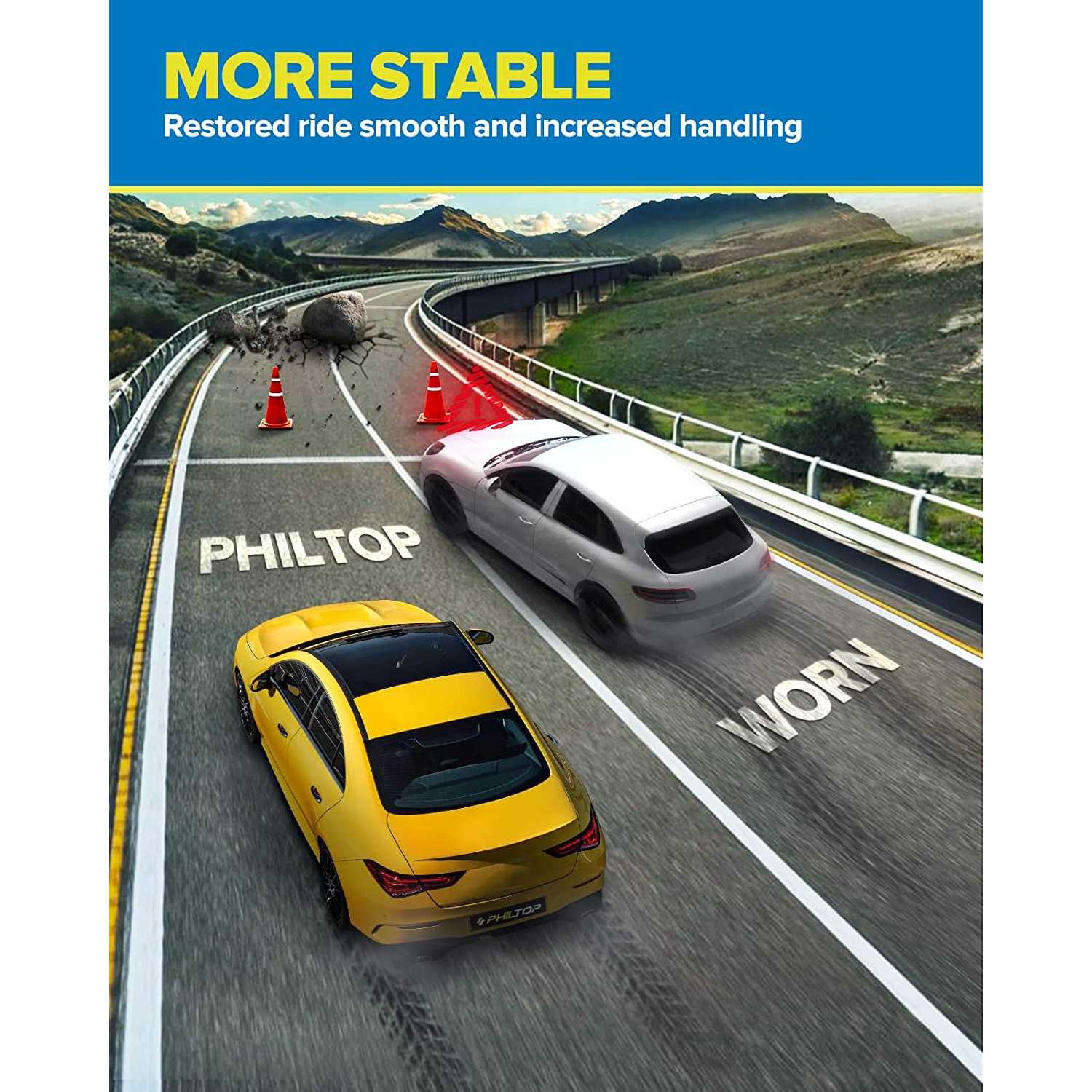 Rear Shock Absorber for 2008 Saturn Vue 4