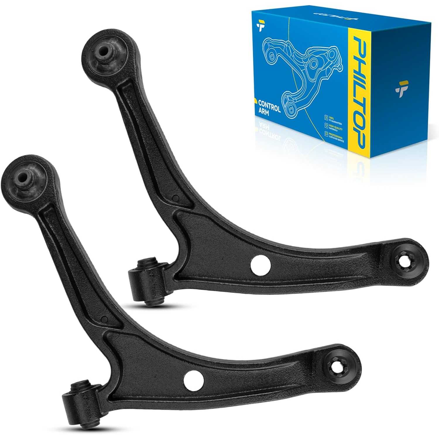PHILTOP K621349 Front Lower Control Arms Control Arms and Ball