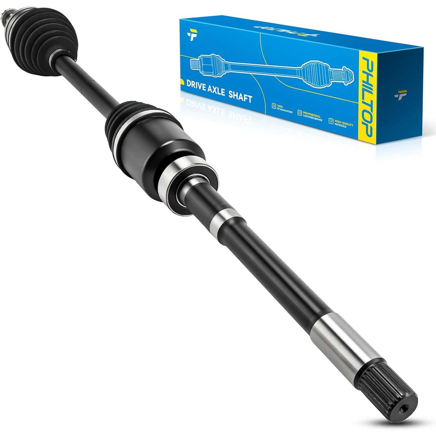 PHILTOP Front Right CV Axle for Toyota RAV4 2013-2018, 665301 CV Axle Shaft 1 PCS