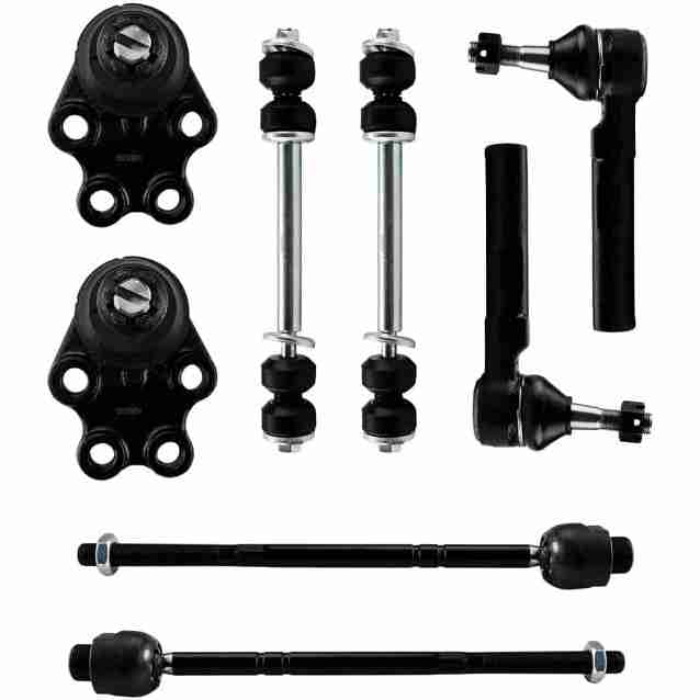 KAX® 1999-2006 Silverado 1500 RWD Front Upper Control Arms With Ball Joint 10pcs 4