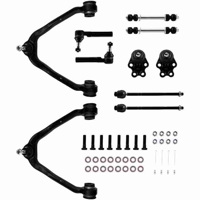 KAX® 1999-2006 Silverado 1500 RWD Front Upper Control Arms With Ball Joint 10pcs 1