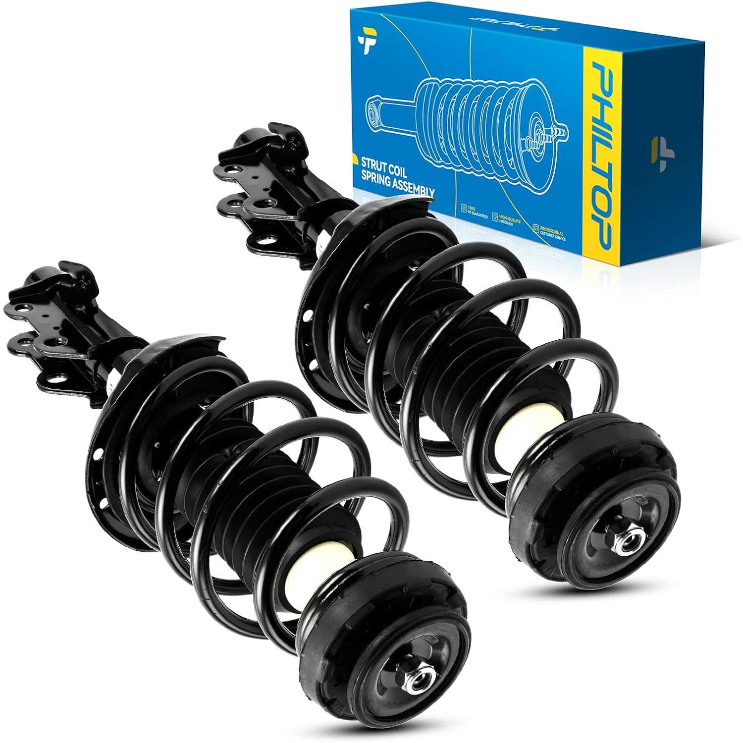 PHILTOP Front Struts Shock Absorbers 172336/172337,Automotive Replacement Shocks For 2010-2012 Chevrolet Camaro,2PCS