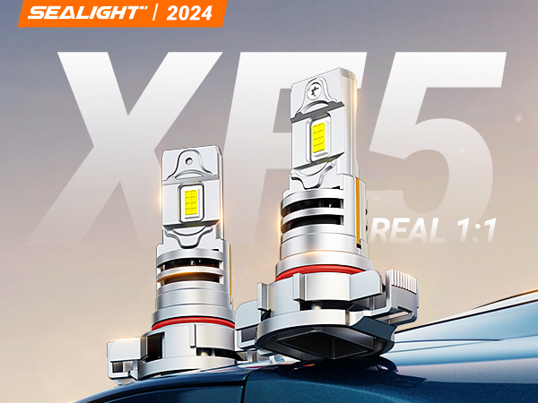 5202 5201 LED Fog Light Bulbs 6500K 40W | Xenower XF5