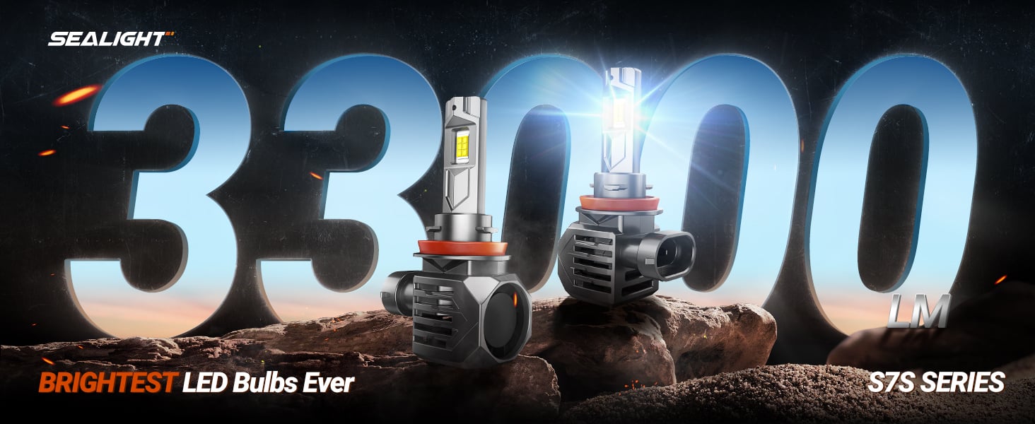 Sealight brightest led bulbs 33000LM