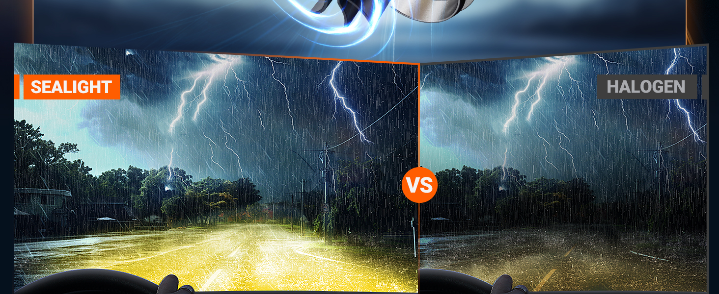 h10 yellow led fog light bulb