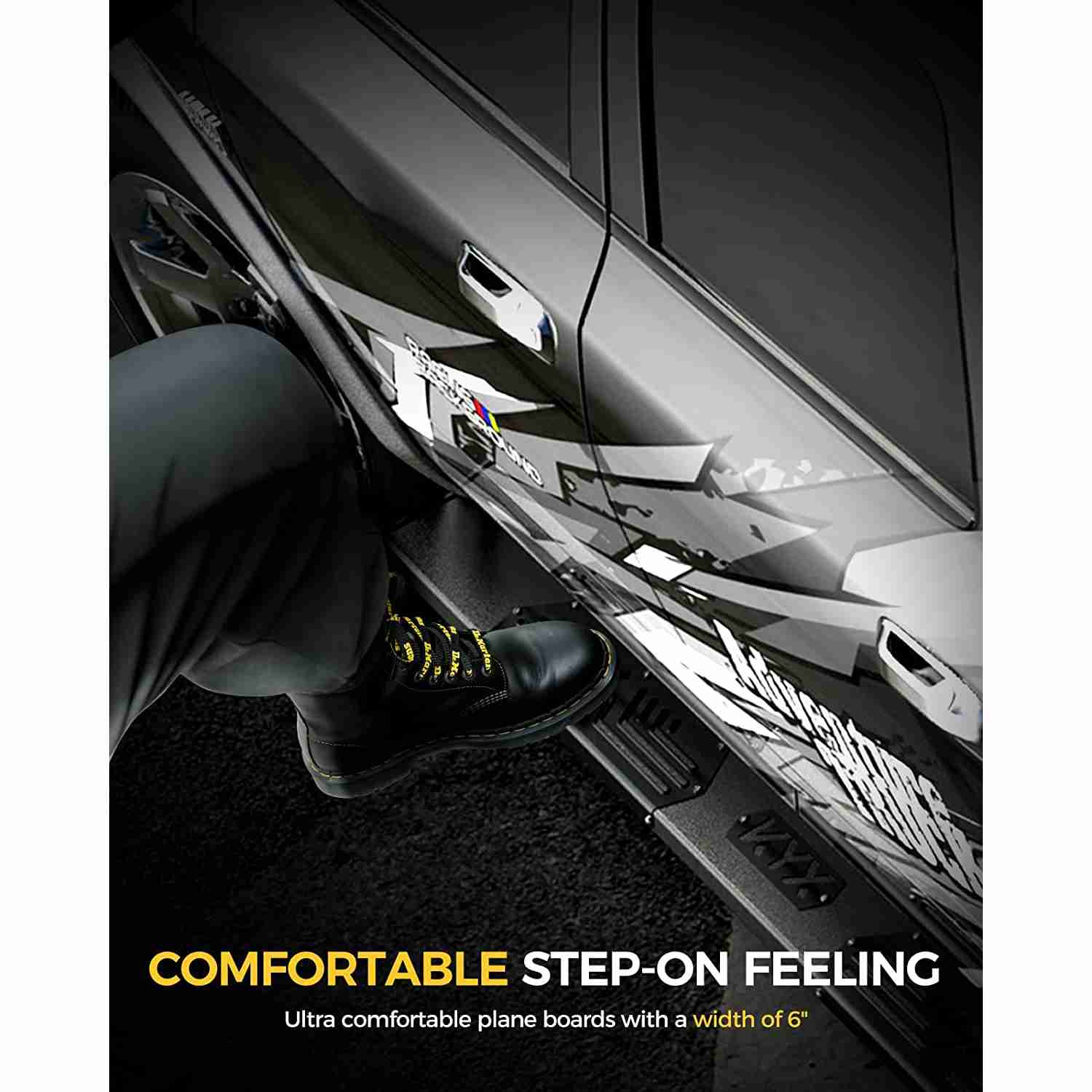 Suncent® 2015-2022 Chevrolet Colorado Crew cab Running Boards 2