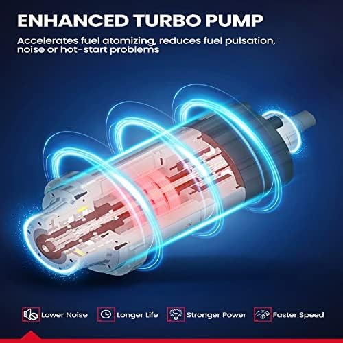 KAX® Electric Fuel Pump Assembly FG0372 for 1991 1992 1993 Dodge D150/D250/W150/W250 3.9L 5.2L 5.9L 3