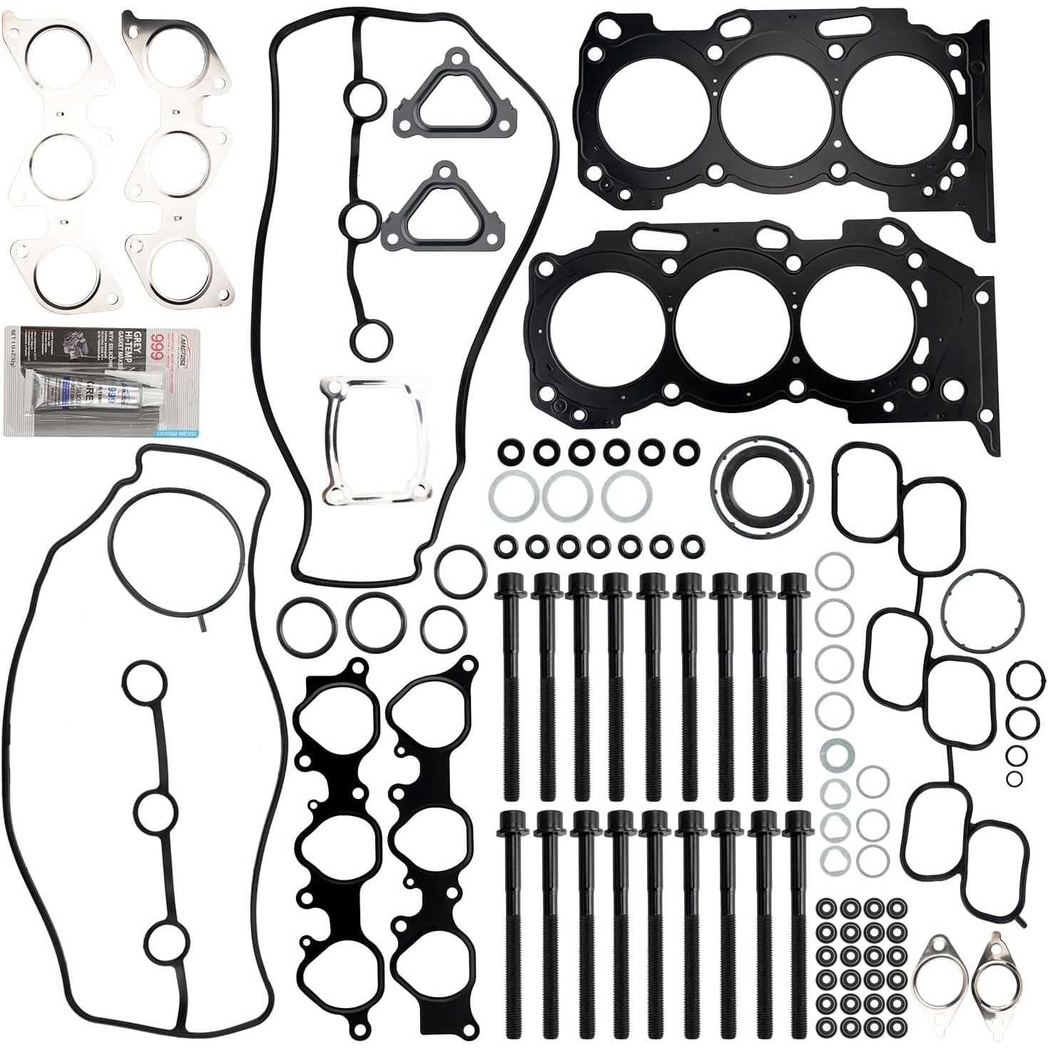 PHILTOP ES72249, HS26290PT Head Gasket Set Compatible with 2005-2011 Tacoma,2003-2009 4Runner 4.0L,2007-2009 FJ Cruise-r,2005-20