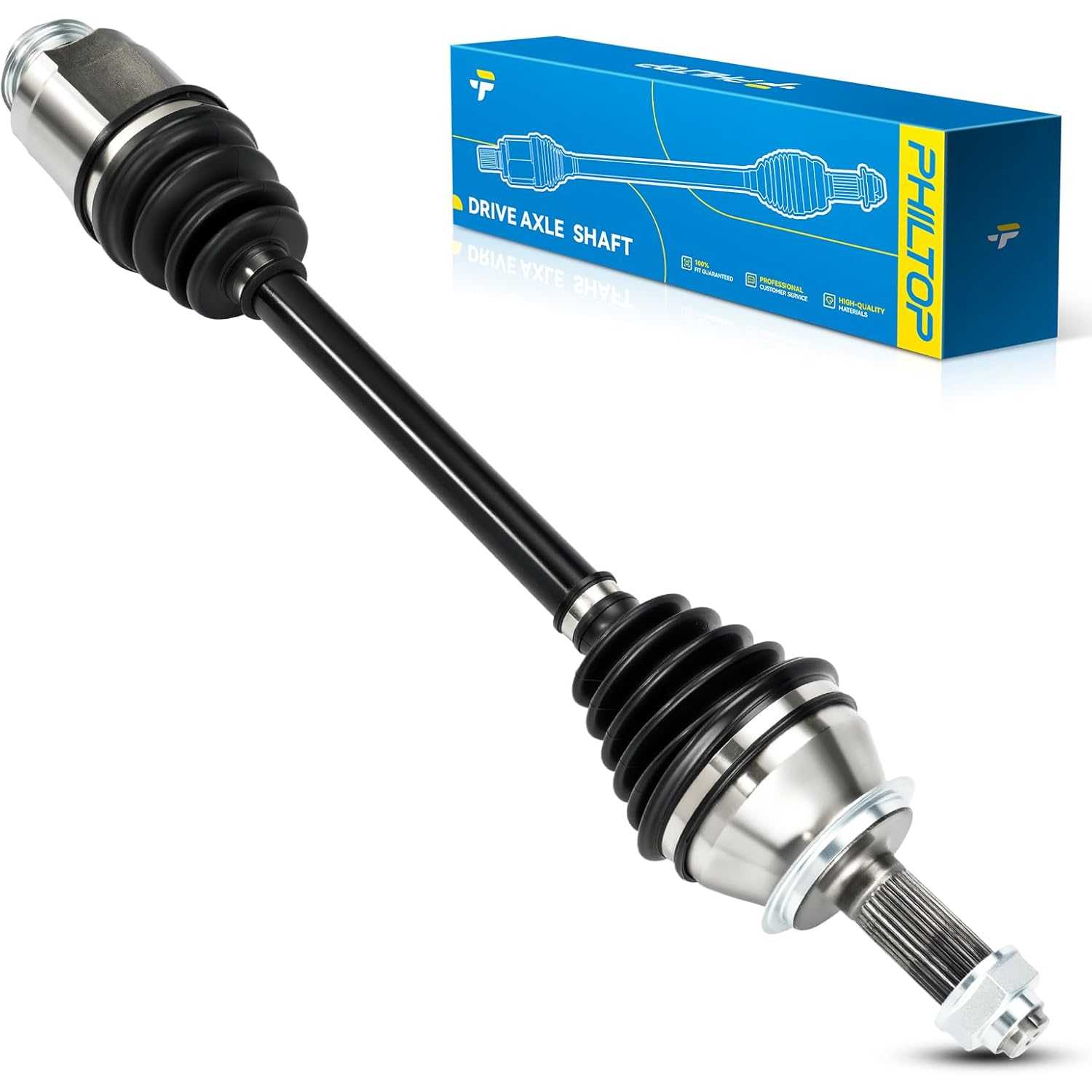PHILTOP Front Right CV Axle for Honda Element 2003-2008, 664214 CV